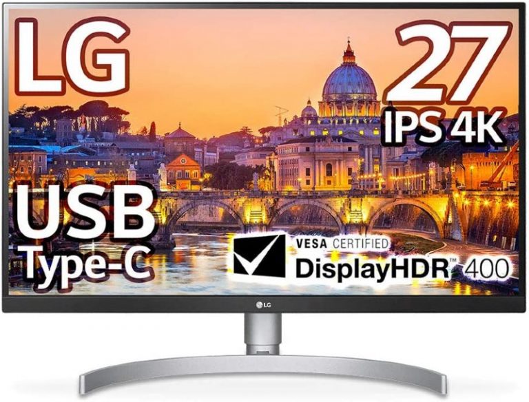 27UK600-W LG 27インチ IPS非光沢 4K HDR10 モニター - 周辺機器